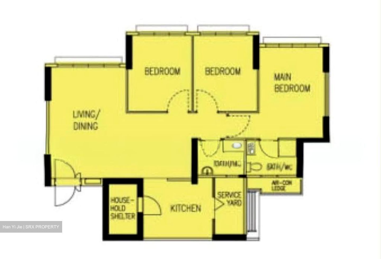 Blk 365C Hougang Meadow (Hougang), HDB 4 Rooms #604929991